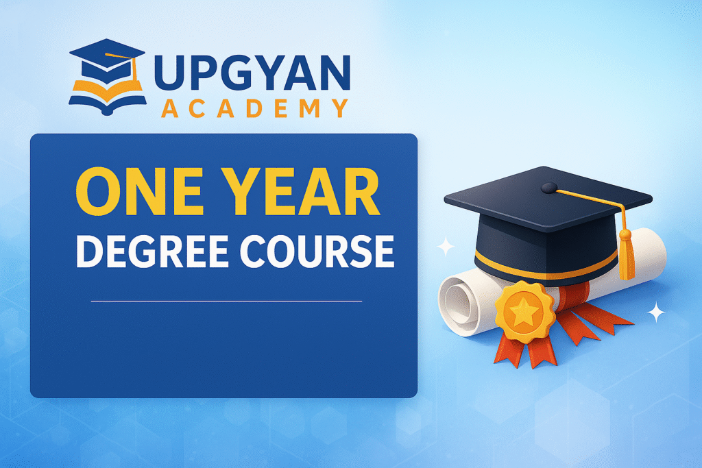 One Year Degree Course: How Upgyan Academy Is Helping Students Fast-Track Their Graduation and Transform Their Future